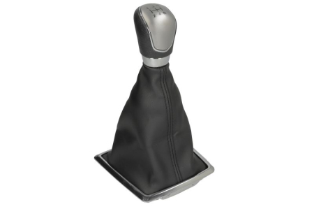 Grile - Maciulie maneta schimbator viteza cu burduf potrivit FORD FIESTA VI, FOCUS II, GALAXY MK2, KUGA I 2006-2013 (Cu 5 roti dintate)