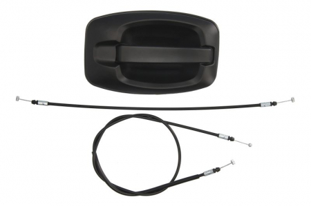 Maner usa - Maner usa culisanta stanga/dreapta exterior potrivit CITROEN JUMPER; FIAT DUCATO; IVECO DAILY; PEUGEOT BOXER 2006-2019 - cu cabluri negru
