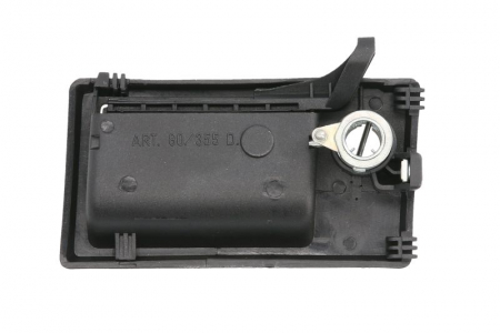 Maner usa dreapta exterior, fara chei, cu locas incuietoare, negru FIAT CINQUECENTO intre 1991-1999 [1]