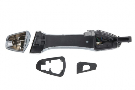 Maner usa fata dreapta (exterior, crom, sistem "smart entry") potrivit HYUNDAI SANTA FÉ III DM 09.12-09.15 [1]