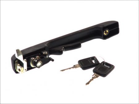 Maner usa fata dreapta, exterior, cu chei, negru SEAT IBIZA I 1984-1993 [1]