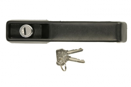 Maner usa fata Dreapta (exterior, cu incuietoare, negru) potrivit IVECO DAILY I 2.4D/2.5D 01.78-12.89 [0]