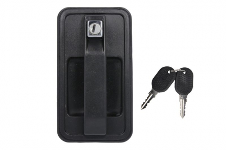 Maner usa - Maner usa fata dreapta (exterior, negru) potrivit FIAT DUCATO 01.82-05.94