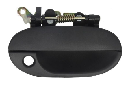 Maner usa - Maner usa fata dreapta exterior, textura neagra potrivit HYUNDAI ACCENT I 01.98-01.00