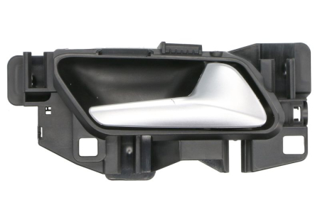 Maner usa - Maner usa Fata Dreapta (interior, argintiu/negru) potrivit CITROEN BERLINGO III; OPEL COMBO E, CORSA F; PEUGEOT RIFTER 2018-2023
