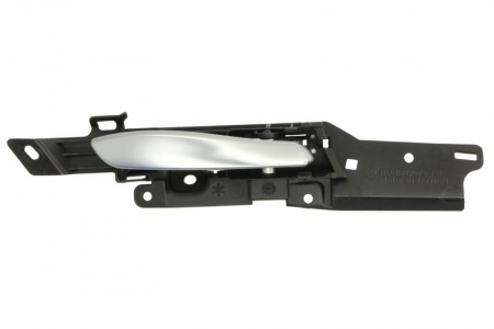 Maner usa - Maner usa Fata Dreapta interior, crom/negru potrivit BMW X5 E70 3.0-4.8 2006-2013