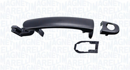 Maner usa - Maner usa Fata Dreapta/Stanga (extern, cu orificiu pentru incuietoare, negru) potrivit AUDI A2; SEAT ALTEA, ALTEA XL, CORDOBA, IBIZA III, LEON, TOLEDO II; SKODA FABIA I 1.0-4.0 08.96-