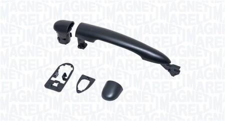 Maner usa - Maner usa Fata/Spate Dreapta (extern, negru) potrivit RENAULT MEGANE II, SCENIC II 1.4-2.0D 09.02-07.10