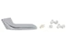 Maner usa - Maner usa Fata/Spate Dreapta interior, crom potrivit MERCEDES Clasa C T-MODEL S202, C W202, M W163, SLK R170 1.8-5.4 1993-2005