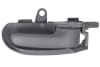 Maner usa - Maner usa Fata/Spate Dreapta interior, gri potrivit CITROEN C1; PEUGEOT 107; TOYOTA AYGO 1.0/1.4 usi 2005-2014