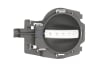 Maner usa fata/spate dreapta interior potrivit CITROEN C2, C3 2002-2010 - lumini-gri/argintiu [2]
