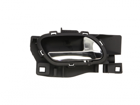 Maner usa - Maner usa fata/spate dreapta interior, negru/crom CITROEN BERLINGO, C3 II, C4 II, C4 PICASSO I, C5 III; PEUGEOT 2008 I, 207, 207 CC, 207 SW, 208 I, 3008, 5008, 508 I, 508 SW I, PARTNER