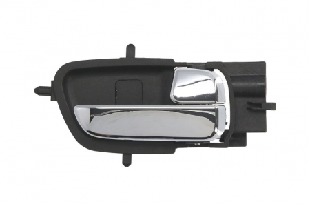 Maner usa - Maner usa fata/spate dreapta interior, negru/crom, HYUNDAI i20 intre 2008-2015