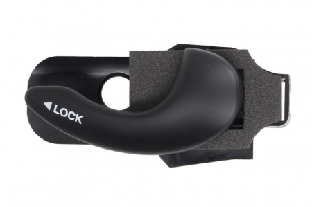 Maner usa fata/spate dreapta interior texturat negru FIAT DOBLO I, PALIO WEEKEND intre 1996-2010 Maner usa - Maner usa fata/spate dreapta interior texturat negru FIAT DOBLO I, PALIO WEEKEND intre 1996-2010