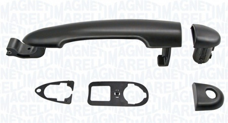 Maner usa - Maner usa Fata/Spate Dreapta/Stanga (extern, negru) potrivit RENAULT CLIO III, LAGUNA, LAGUNA III, MODUS 1.2-3.5 09.04-