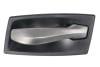 Maner usa - Maner usa fata/spate stanga interior, argintiu, BMW Seria 5 intre 2003-2010
