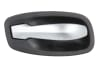 Maner usa - Maner usa Fata/Spate Stanga interior, argintiu/negru potrivit BMW Seria 5 E60, 5 E61 2.0-5.0 2002-2010