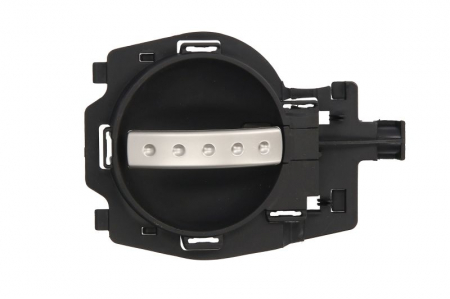 Maner usa - Maner usa fata/spate stanga interior, gri inchis/argintiu, CITROEN C2, C3 intre 2002-2010