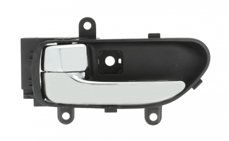 Maner usa fata/spate stanga interior, negru/crom, NISSAN ROGUE, X-TRAIL intre 2007-2013 [0]