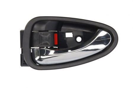 Maner usa - Maner usa fata/spate stanga interior, negru/crom, TOYOTA AVENSIS intre 2008-2017
