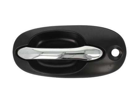 Maner usa - Maner usa fata stanga exterior potrivit KIA CARNIVAL 1999-2007 - cu locas incuietoare crom/grunduit