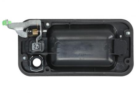 Maner usa Fata Stanga exterior, cu locas incuietoare, crom/negru potrivit Hummer H2 2002-2009 [1]