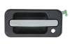 Maner usa Fata Stanga exterior, cu locas incuietoare, crom/negru potrivit Hummer H2 2002-2009 [2]