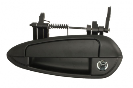 Maner usa Fata Stanga exterior, cu locas incuietoare, grunduit negru potrivit ABARTH GRANDE PUNTO, PUNTO, PUNTO EVO; FIAT GRANDE PUNTO, PUNTO, PUNTO EVO 0.9-1.9D dupa 1999 [0]