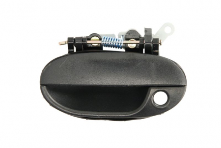 Maner usa - Maner usa fata stanga (exterior, cu locas incuietoare, negru) HYUNDAI ACCENT, ACCENT I intre 1997-1999