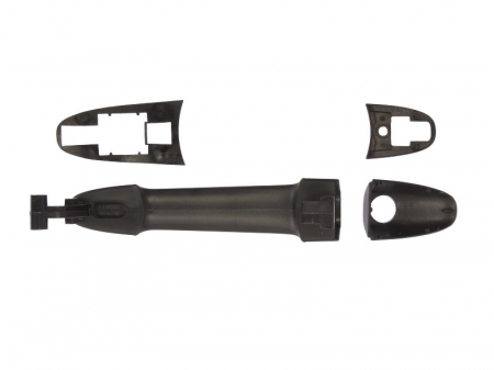 Maner usa fata stanga exterior, cu locas incuietoare negru MERCEDES SPRINTER 3,5-T 906, SPRINTER 3-T 906, SPRINTER 4,6-T 906, SPRINTER 5-T 906; VW CRAFTER 30-35, CRAFTER 30-50 dupa 2006 [1]