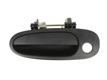 Maner usa - Maner usa fata stanga exterior, cu locas incuietoare, negru TOYOTA COROLLA E10, RAV4 I intre 1992-1997