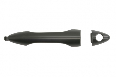 Maner usa - Maner usa fata stanga (exterior, cu orificiu inchidere, negru grund) potrivit HYUNDAI ix35/TUCSON, ix35/TUCSON LM 08.09-12.15