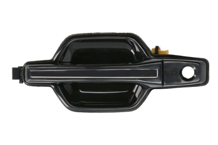 Maner usa - Maner usa Fata Stanga (exterior, negru) potrivit MITSUBISHI PAJERO III 2000-2007