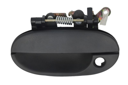 Maner usa - Maner usa fata stanga exterior, textura neagra potrivit HYUNDAI ACCENT I 01.98-01.00