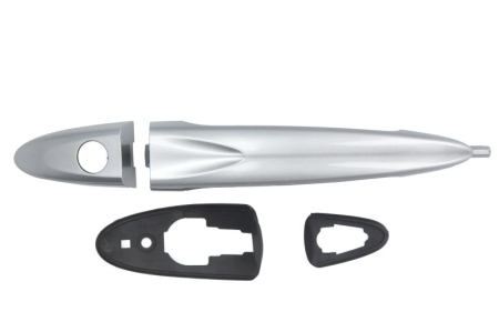Maner usa - Maner usa Fata Stanga (extern, cu gaura pentru incuietoare, argintiu) potrivit LANCIA YPSILON 843 10.03-12.11