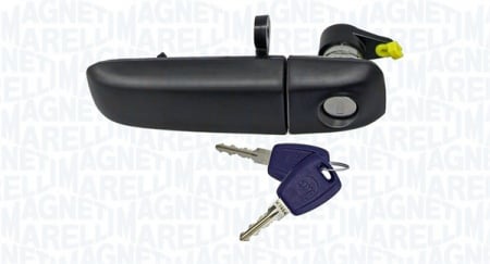 Maner usa - Maner usa Fata Stanga (negru) potrivit FIAT PANDA, PANDA/HATCHBACK 1.1-1.4CNG 09.03-