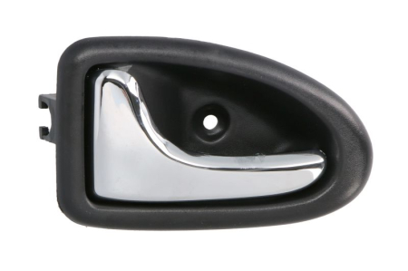 Maner usa - Maner usa Fata Stanga (interior, crom/negru) potrivit OPEL VIVARO A; RENAULT CLIO II Ph I, CLIO II Ph II, MEGANE I, SCENIC I, TRAFIC II 01.96-08.14
