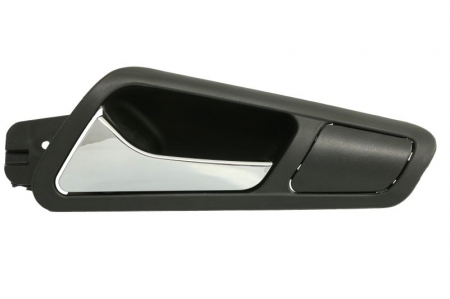 Maner usa - Maner usa fata stanga (interior, negru/crom) potrivit VW PASSAT B6 03.05-11.10
