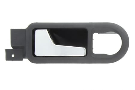 Maner usa fata stanga interior, negru/crom VW BORA, GOLF IV intre 1997-2006 [0]