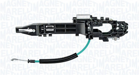 Maner usa - Maner usa fata stanga negru LANCIA YPSILON intre 2003-2011