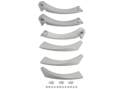 Maner usa - Maner usa interior (gri, set) potrivit BMW 3 E90, E91 12.04-12.12