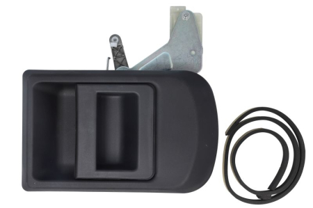 Maner usa - Maner usa laterala Spate Dreapta (negru,) potrivit IVECO DAILY III, DAILY IV, DAILY V 05.99-02.14