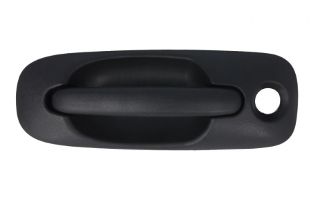 Maner usa - Maner usa parte stanga (exterior, cu orificii inchidere, negru) potrivit CHRYSLER TOWN & COUNTRY, VOYAGER; DODGE CARAVAN 02.00-12.08