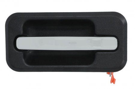 Maner usa - Maner usa Spate Dreapta exterior, crom/negru potrivit Hummer H2 2002-2009