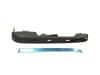 Maner usa Spate Dreapta exterior, negru potrivit AUDI 100 C3 1.8-2.5 usi 1982-1991 [2]