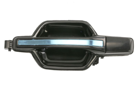 Maner usa - Maner usa spate dreapta exterior, negru potrivit MITSUBISHI PAJERO III 04.00-01.07