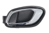 Maner usa Spate Stanga interior, crom/negru potrivit KIA CEE'D 1.0-1.6D dupa 2012