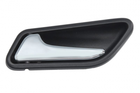 Maner usa - Maner usa spate stanga interior, negru/crom potrivit MERCEDES A-KLASA W169, B-KLASA W245 09.04-06.12