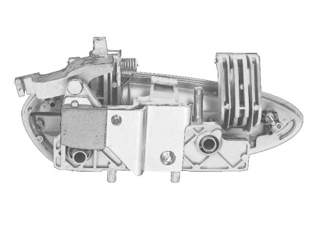 Maner usa spate stanga (negru; exterior) FIAT GRANDE PUNTO, PUNTO, PUNTO EVO 0.9-1.9D dupa 2005 [1]