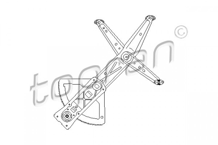 Macara geam - Mecanism actionare geam Fata Dreapta (manual) potrivit OPEL CORSA B 03.93-09.00